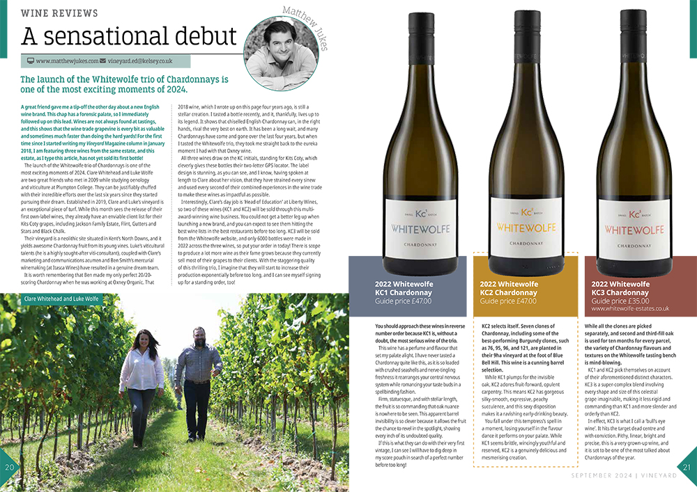 Matthew Jukes Wine Review English Chardonnay