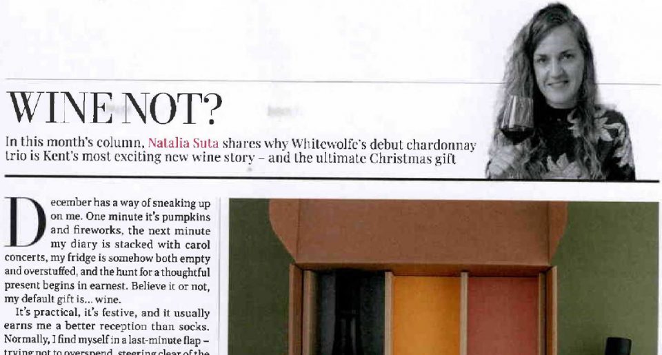 kent life magazine whitewolfe english chardonnay